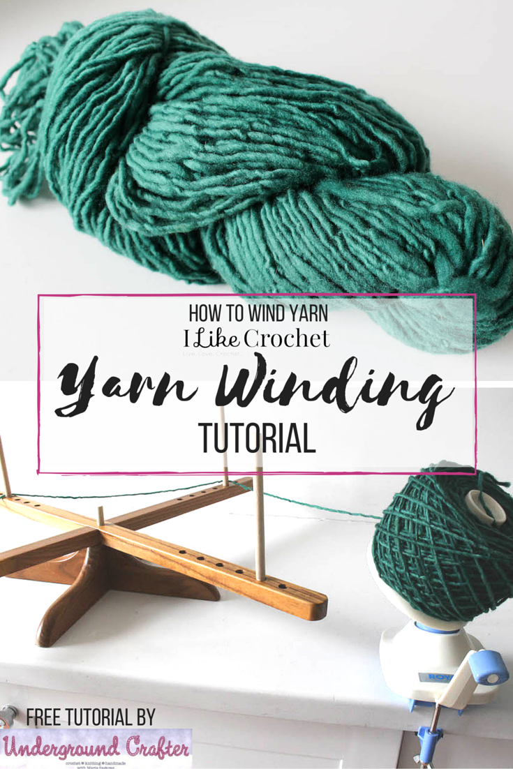 How to Wind Yarn into a Cake